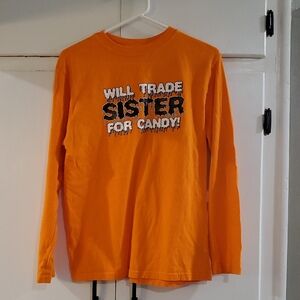 XXL Kids Long Sleeve Halloween T-Shirt